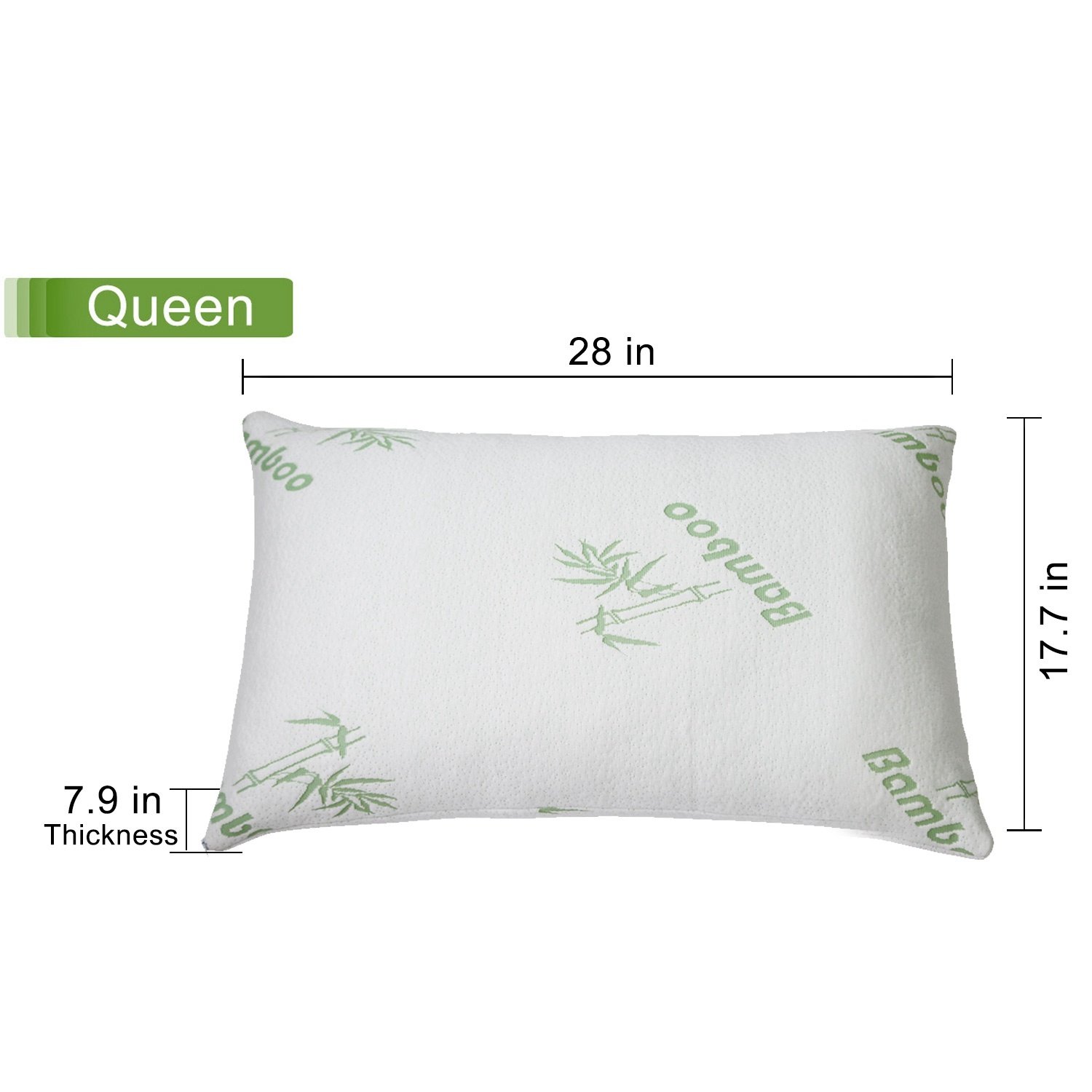 Bamboo Memory Foam Pillow - Image 4