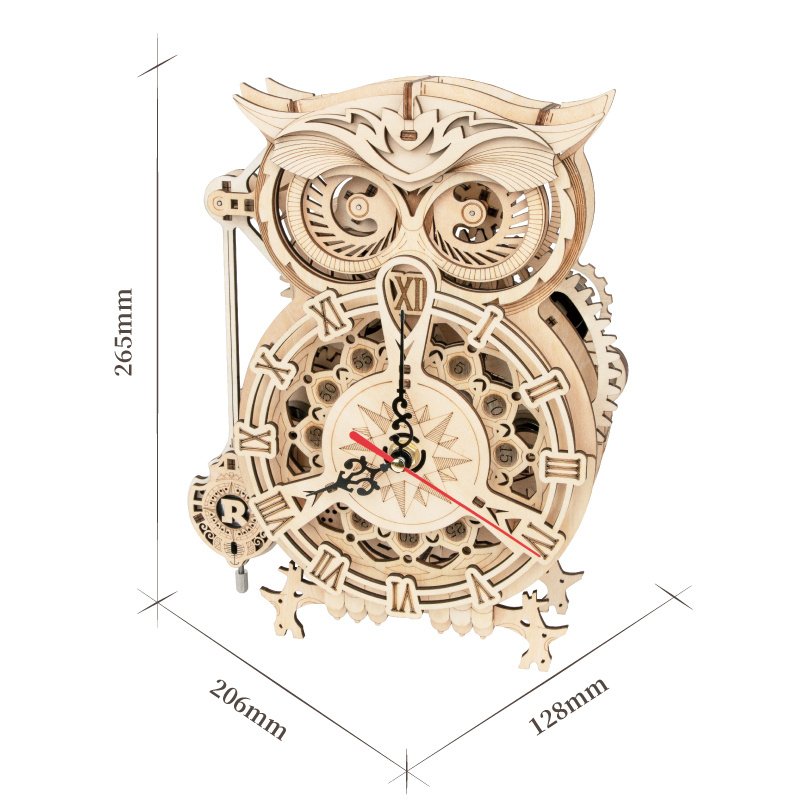 3D Owl Clock - Image 6