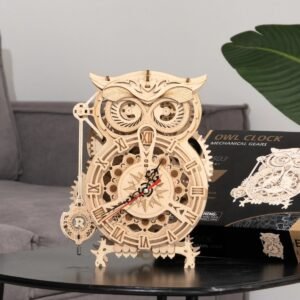 3D Owl Clock