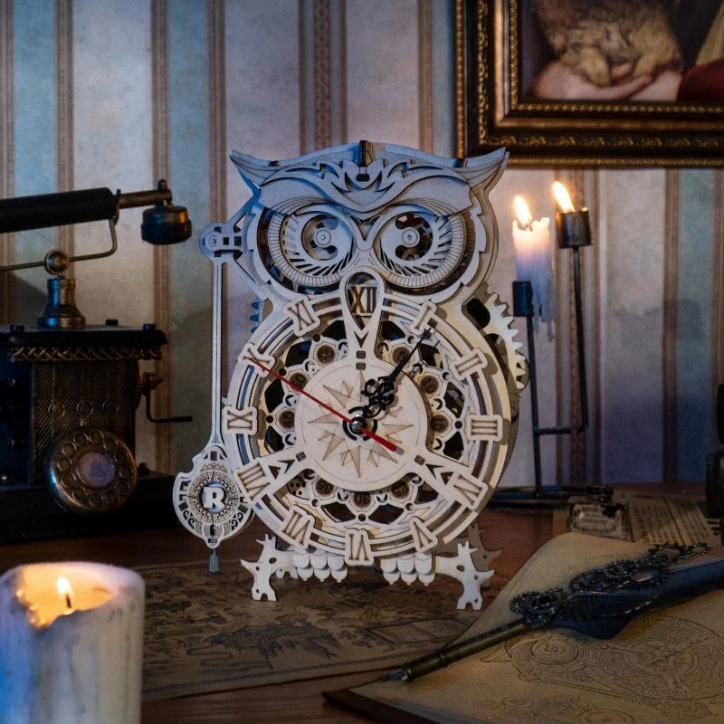 3D Owl Clock - Image 2